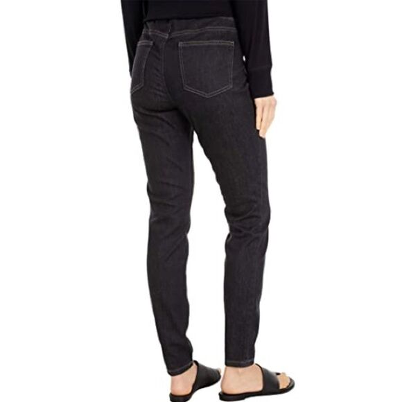 EILEEN Fisher Organic Soft Cotton Denim Jeggings - Picture 3 of 6